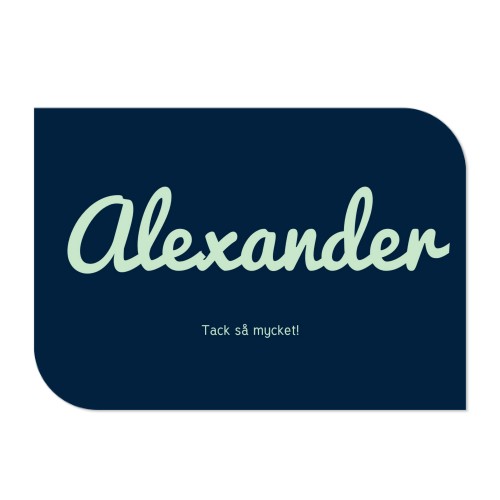 Enkla Fotokort vinge liggande 14,3 x 10 cm