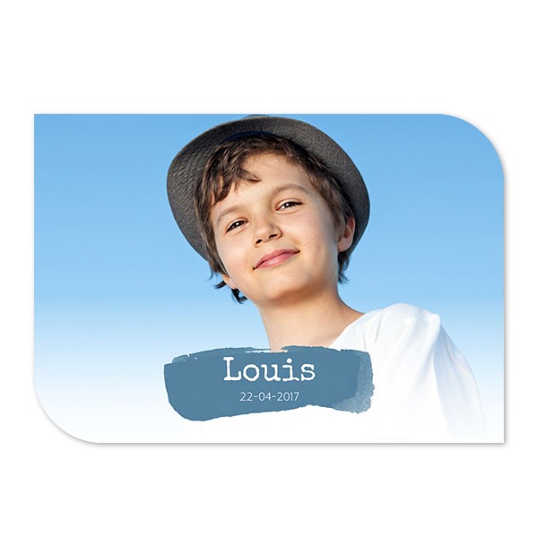 Single Card Half Rounded Horizontal 14,3 x 10 cm