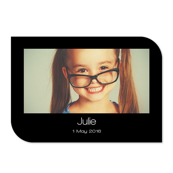 Single Card Half Rounded Horizontal 14,3 x 10 cm Single Card Half Rounded Horizontal 14,3 x 10 cm