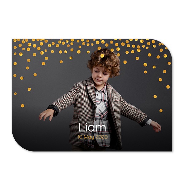 Single Card Half Rounded Horizontal 14,3 x 10 cm Single Card Half Rounded Horizontal 14,3 x 10 cm