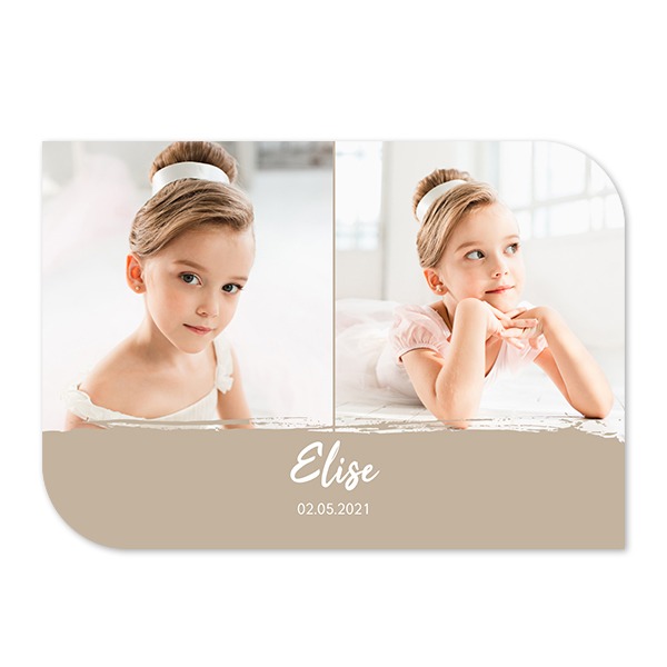 Single Card Half Rounded Horizontal 14,3 x 10 cm Single Card Half Rounded Horizontal 14,3 x 10 cm