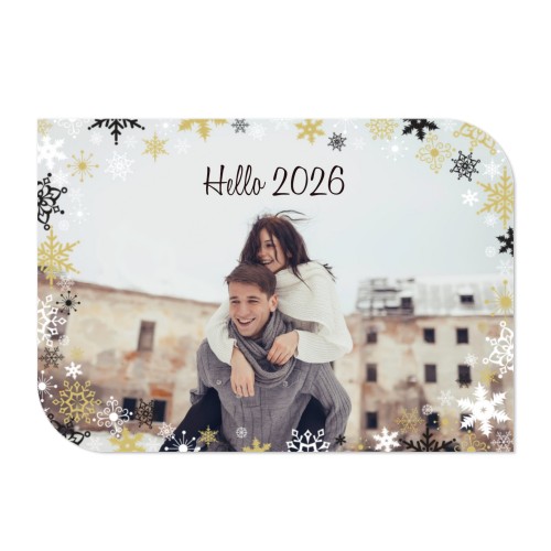 Enkla Fotokort vinge liggande 14,3 x 10 cm