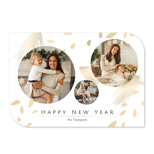 Fotokaart vleugel liggend 14,3 x 10 cm