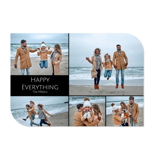 Single Card Half Rounded Horizontal 14,3 x 10 cm
