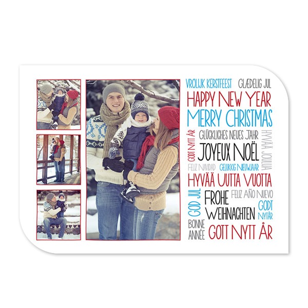 Single Card Half Rounded Horizontal 14,3 x 10 cm