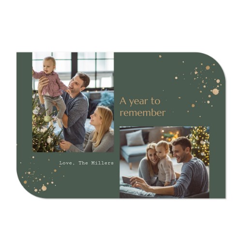 Grusskarte - Halbrunde Ecken Querformat 14,3 x 10 cm Grusskarte - Halbrunde Ecken Querformat 14,3 x 10 cm