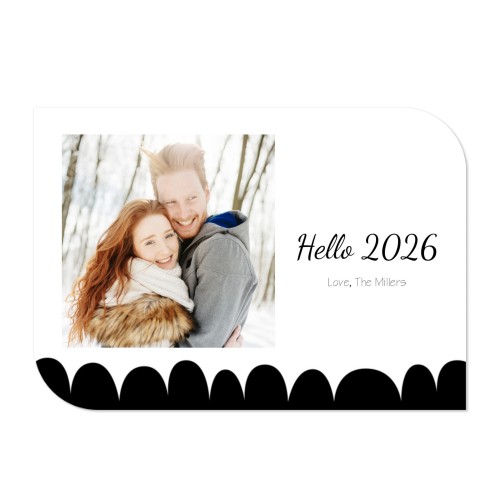 Single Card Half Rounded Horizontal 14,3 x 10 cm Single Card Half Rounded Horizontal 14,3 x 10 cm