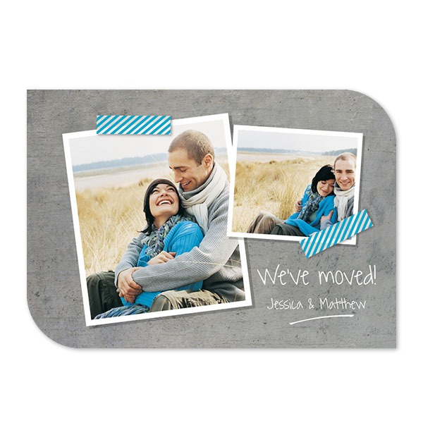 Single Card Half Rounded Horizontal 14,3 x 10 cm