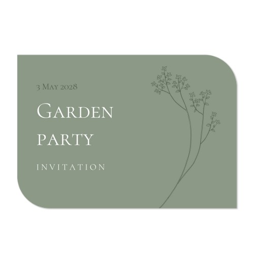 Single Card Half Rounded Horizontal 14,3 x 10 cm Single Card Half Rounded Horizontal 14,3 x 10 cm