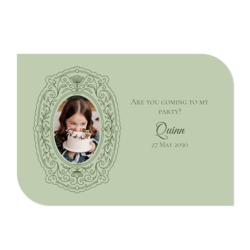 Single Card Half Rounded Horizontal 14,3 x 10 cm