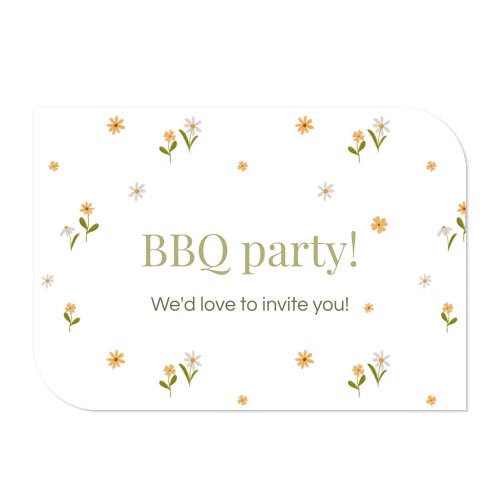 Single Card Half Rounded Horizontal 14,3 x 10 cm
