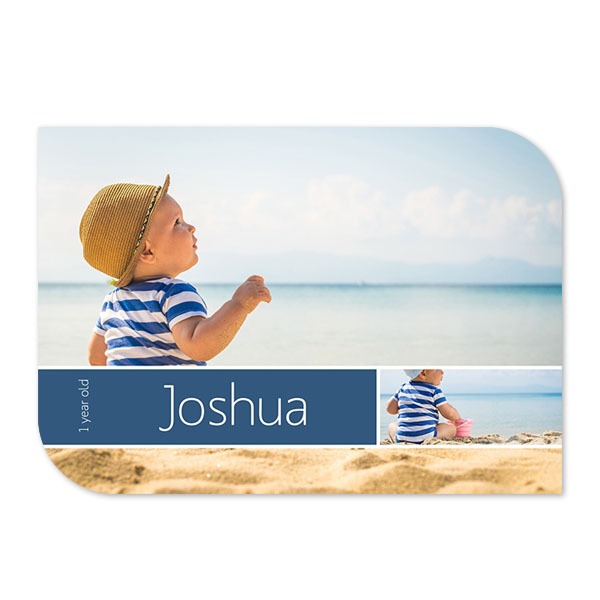 Enkle fotokort halvrundet landskap 14,3 x 10 cm