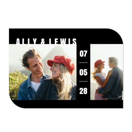 Single Card Half Rounded Horizontal 14,3 x 10 cm