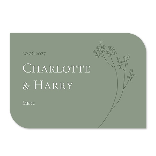 Single Card Half Rounded Horizontal 14,3 x 10 cm Single Card Half Rounded Horizontal 14,3 x 10 cm