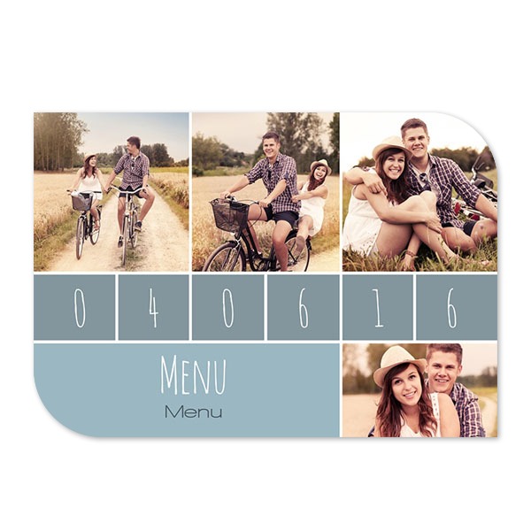 Single Card Half Rounded Horizontal 14,3 x 10 cm