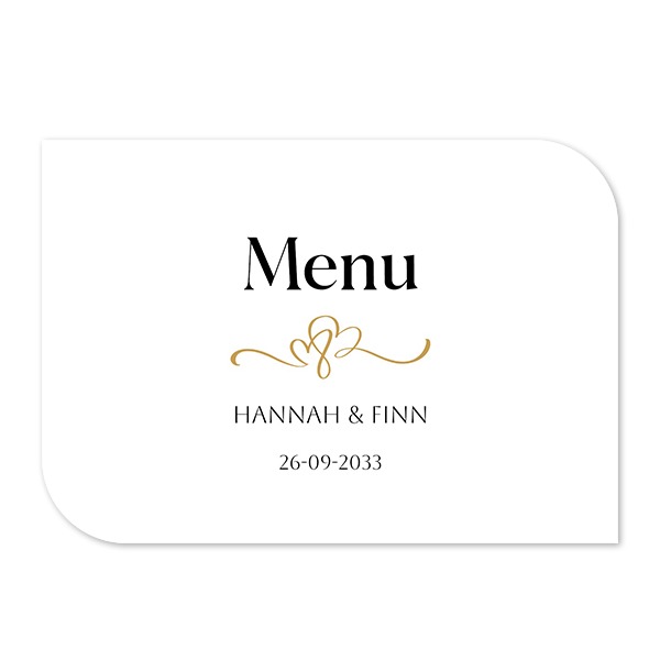 Single Card Half Rounded Horizontal 14,3 x 10 cm Single Card Half Rounded Horizontal 14,3 x 10 cm