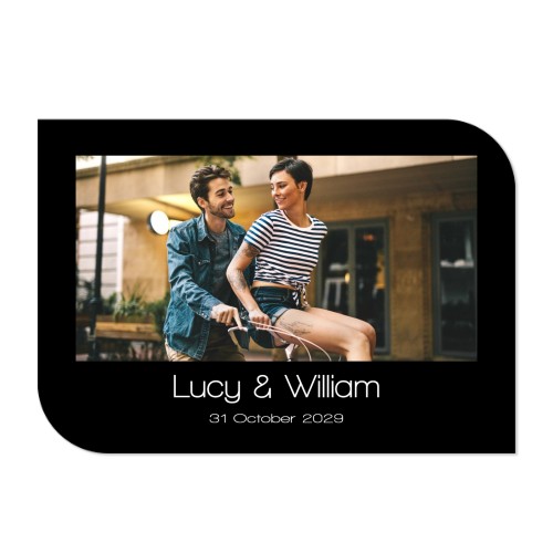 Single Card Half Rounded Horizontal 14,3 x 10 cm Single Card Half Rounded Horizontal 14,3 x 10 cm