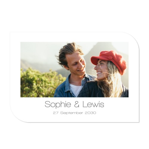 Enkla Fotokort vinge liggande 14,3 x 10 cm