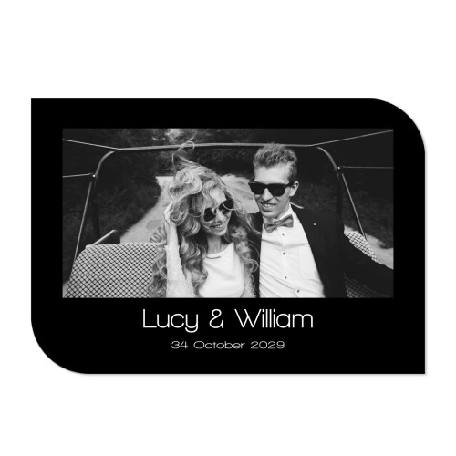 Fotokaart vleugel liggend 14,3 x 10 cm