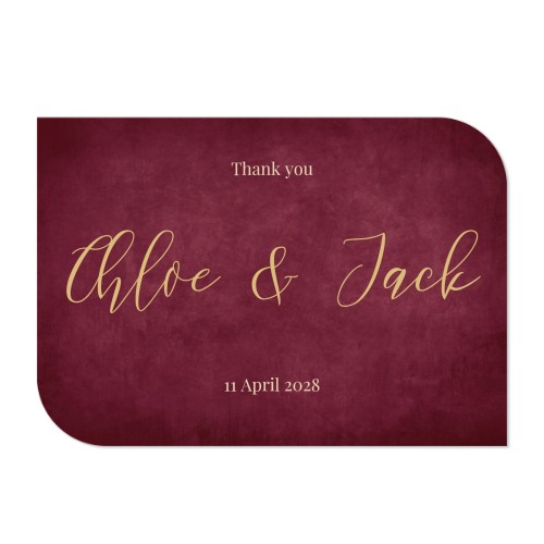 Single Card Half Rounded Horizontal 14,3 x 10 cm Single Card Half Rounded Horizontal 14,3 x 10 cm