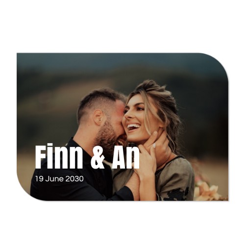 Single Card Half Rounded Horizontal 14,3 x 10 cm Single Card Half Rounded Horizontal 14,3 x 10 cm