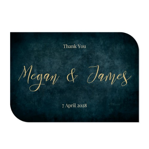 Single Card Half Rounded Horizontal 14,3 x 10 cm