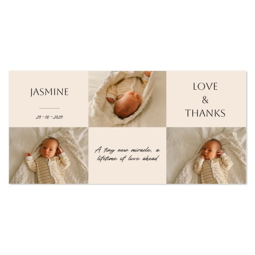 Faire-part 1 volet Pano paysage 19,6 x 9,3 cm Faire-part 1 volet Pano paysage 19,6 x 9,3 cm