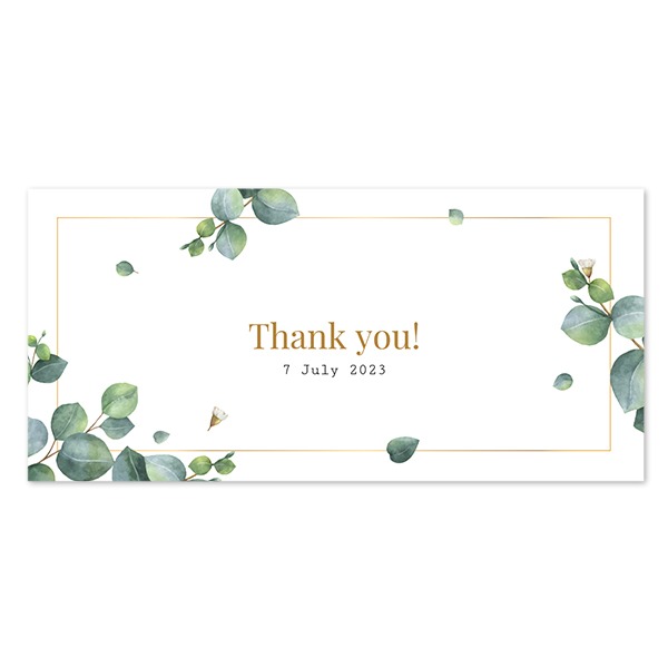 Eucalyptus Leaves - Text Only