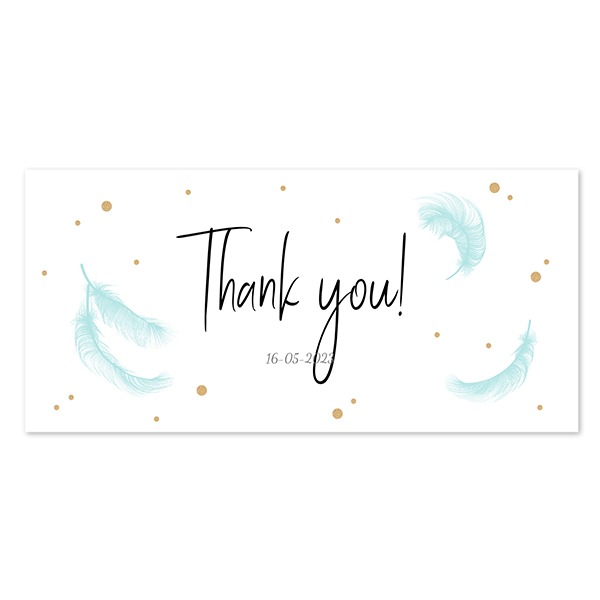 Feather Sparkles  - Text Only