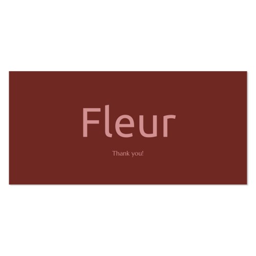 Single Card Panoramic Landscape 19,6 x 9,3 cm