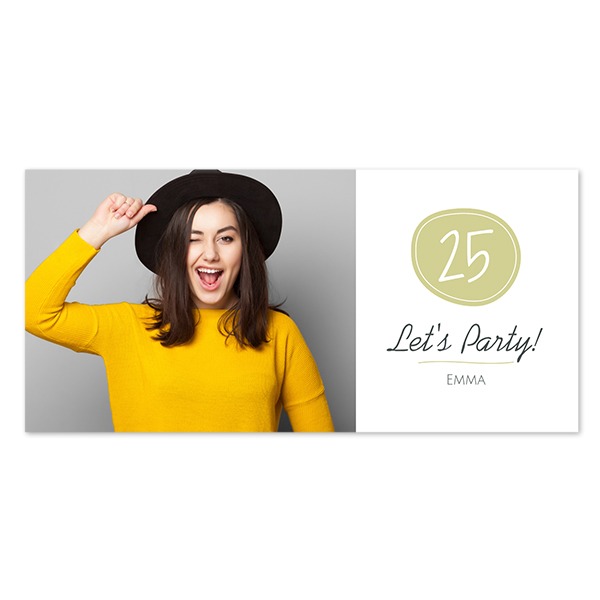 Faire-part 1 volet Pano paysage 19,6 x 9,3 cm Faire-part 1 volet Pano paysage 19,6 x 9,3 cm