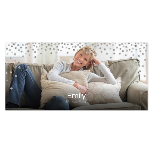 Faire-part 1 volet Pano paysage 19,6 x 9,3 cm