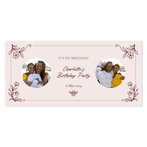 Floral Line Frame Floral Line Frame