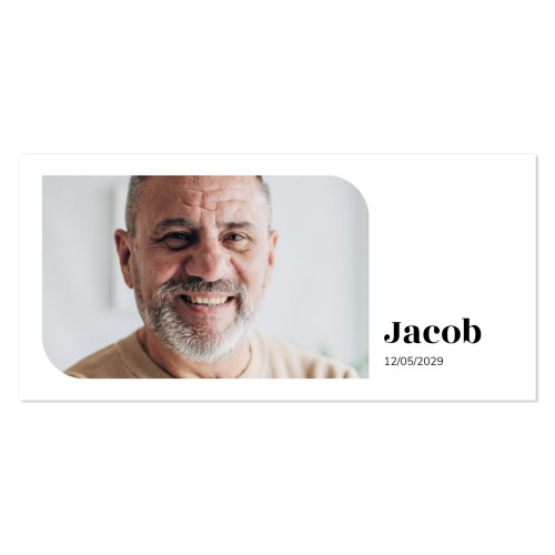 Enkle Fotokort Pano Liggende 19,6 x 9,3 cm