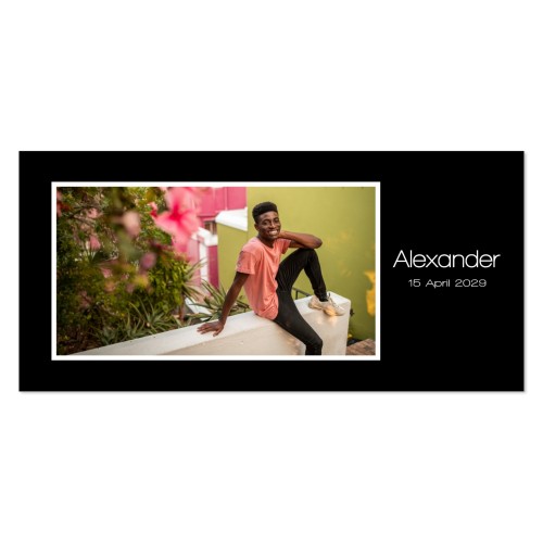 Enkle Fotokort Pano Liggende 19,6 x 9,3 cm