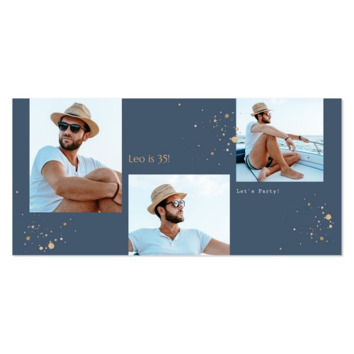 Grusskarte Panorama Querformat 19,6 x 9,3 cm