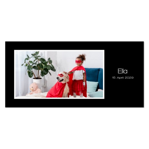 Grusskarte Panorama Querformat 19,6 x 9,3 cm