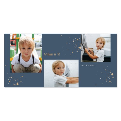 Faire-part 1 volet Pano paysage 19,6 x 9,3 cm