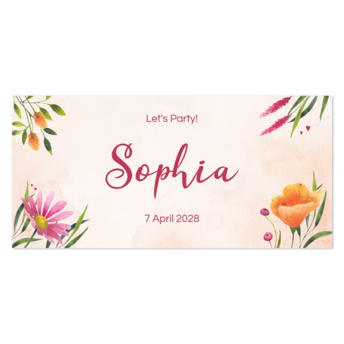 Single Card Panoramic Landscape 19,6 x 9,3 cm