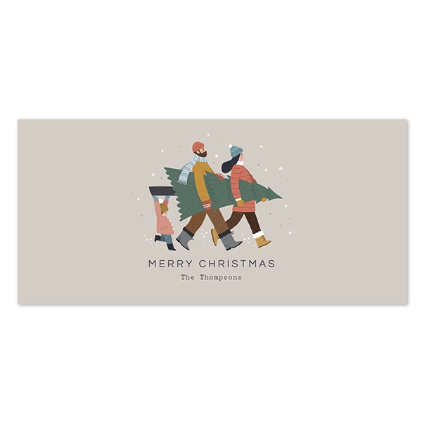 Single Card Panoramic Landscape 19,6 x 9,3 cm