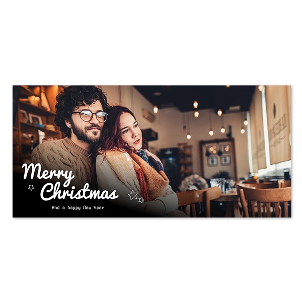 Enkla Fotokort Pano Liggande 19,6 x 9,3 cm