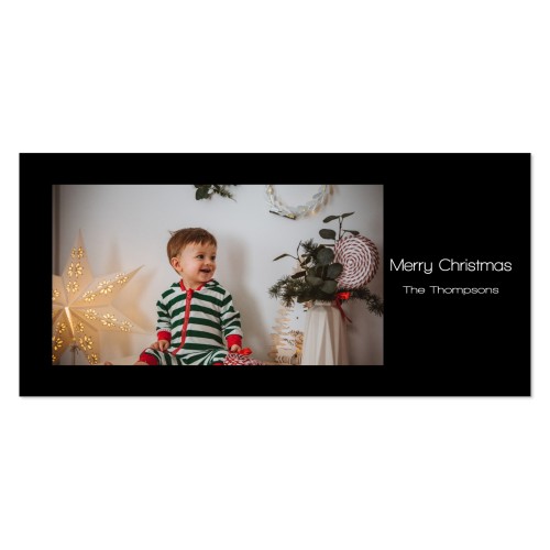 Faire-part 1 volet Pano paysage 19,6 x 9,3 cm