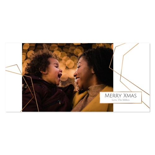 Faire-part 1 volet Pano paysage 19,6 x 9,3 cm