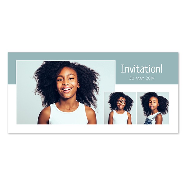 Grusskarte Panorama Querformat 19,6 x 9,3 cm