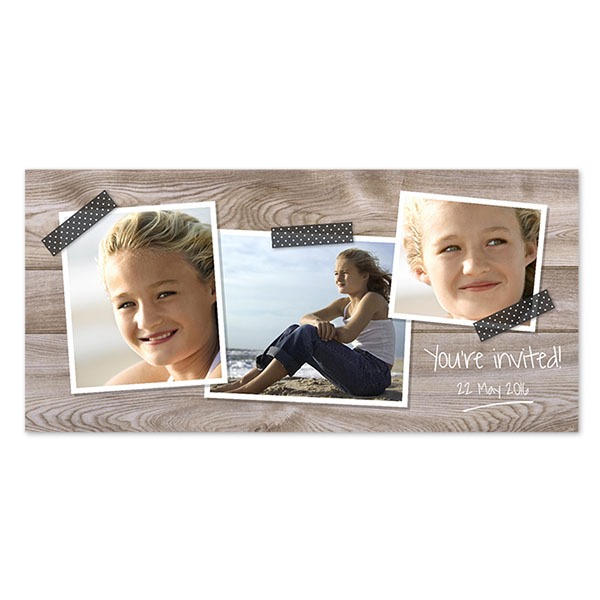 Grusskarte Panorama Querformat 19,6 x 9,3 cm