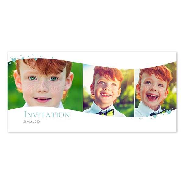 Enkle Fotokort Pano Landskab 19,6 x 9,3 cm