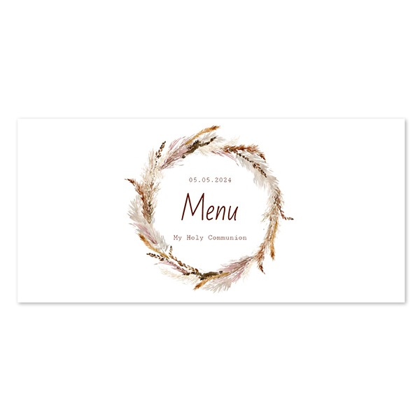 Faire-part 1 volet Pano paysage 19,6 x 9,3 cm