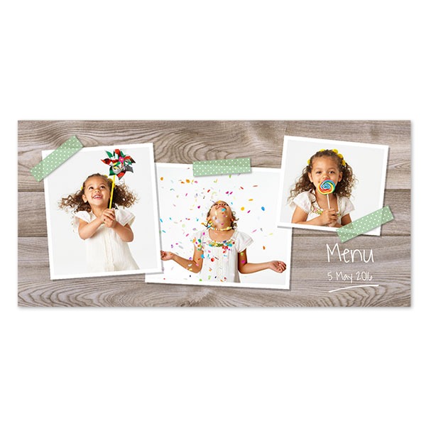 Fotokaart Panorama Liggend 19,6 x 9,3 cm