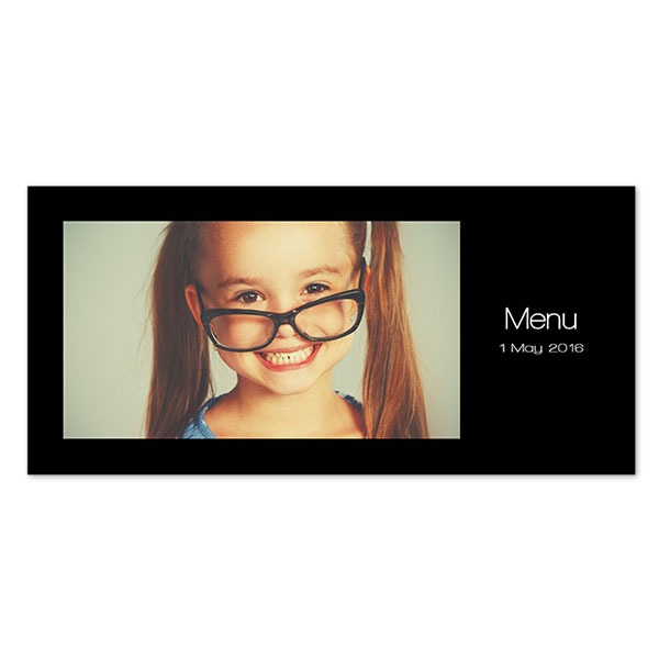 Enkle Fotokort Pano Liggende 19,6 x 9,3 cm