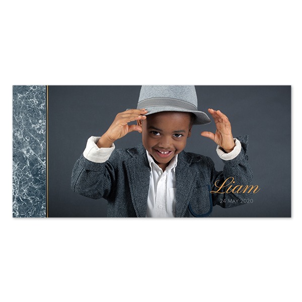 Enkle Fotokort Pano Liggende 19,6 x 9,3 cm